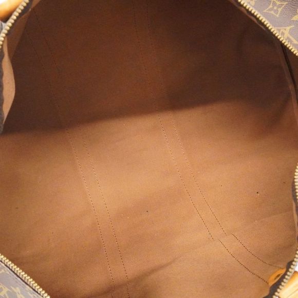 Louis Vuitton Boston Bag Monogram Keepall 50 M41426 Brown Men Women Unisex - Picture 4 of 10